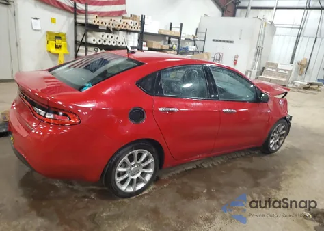 2013 Dodge Dart Limited from USA, damaged, VIN 1C3CDFCA4DD300023